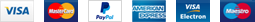 Payment brand logos — design preview; payment methods are not connected